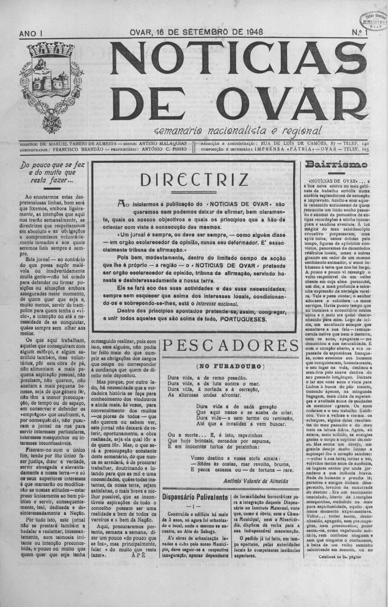 Edição especial Notícias de Ovar